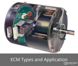 Keeprite ICP Heil Comfort Aire ECM Blower motor Canada part number # Modules DC Modules